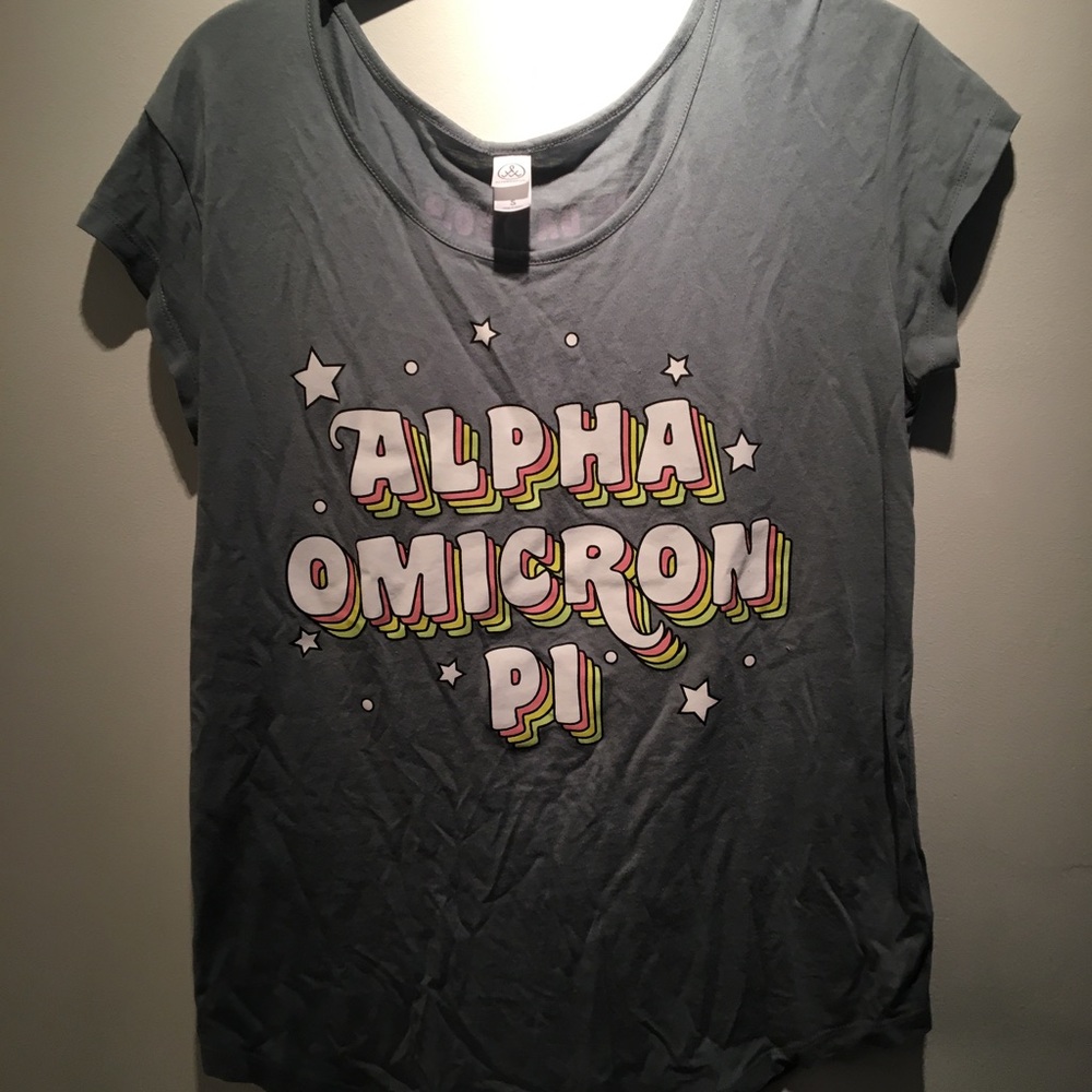 Alpha Omicron Pi AOII tee